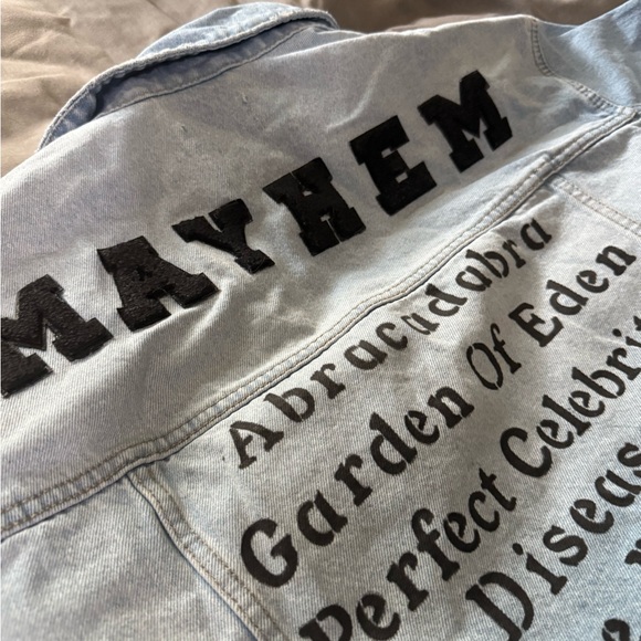 Lady Gaga Mayhem Custom Denim Jacket - Picture 3 of 7
